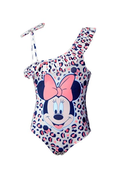Gülersan Tekstil Girl's Swimsuit Patterned Digital Printed Swimsuit