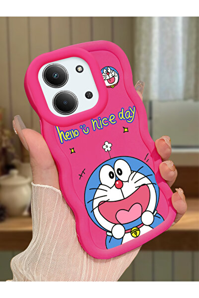 ucuc Redmi 15C 4G Uyumlu fuşya Silikon Kılıf Kamera Korumalı Darbe Emici Tasa...