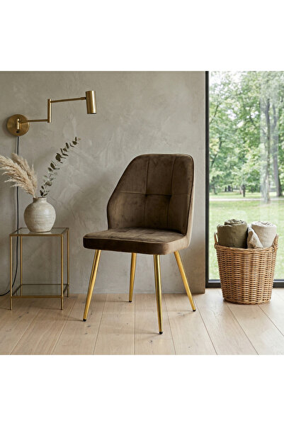 ARTA DOOR Scaun Elira Picioare Aurii- Eleganță Lux și Design Modern