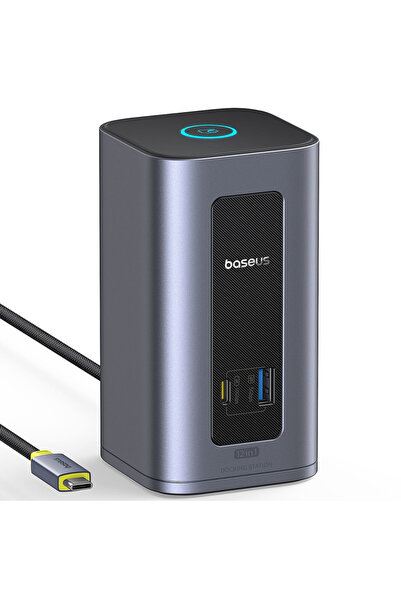 Baseus Σταθμός σύνδεσης Nomos Nu1 Air (B0114400) - 12 Θύρες, 10Gbps, 100W PD,...