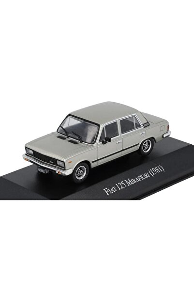 JPT Φίατ 125 Μιραφιόρι 1981 Χυτό μοντέλο 1:43 Ασημί