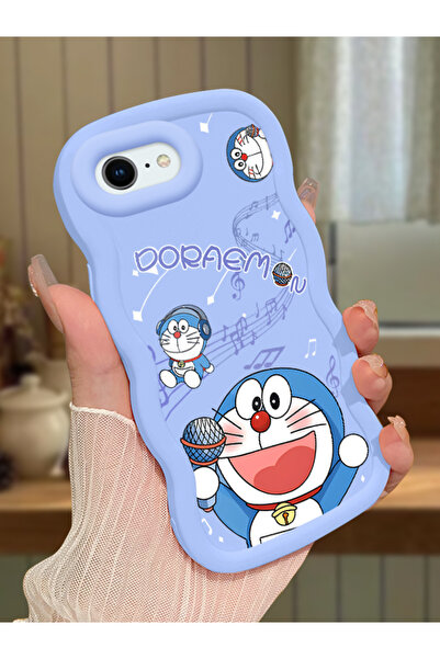 ucuc iPhone 6 Plus/6S Plus Uyumlu Mavi Silikon Kılıf Kamera Korumalı Darbe Em...