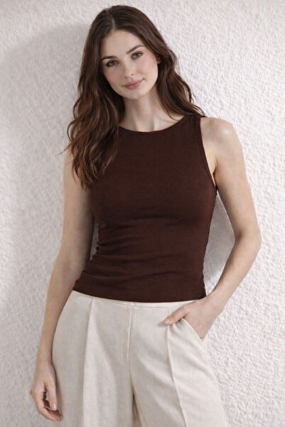 peri tower Women's Body-Fitting Basic Undershirt 0091