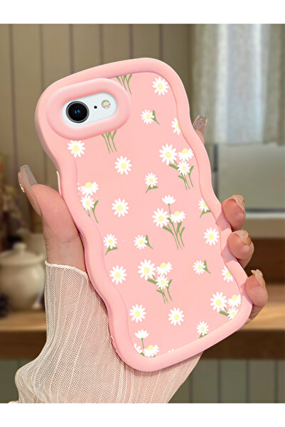 ucuc iPhone 6 Plus/6S Plus Uyumlu Pembe Silikon Kılıf Kamera Korumalı Darbe E...