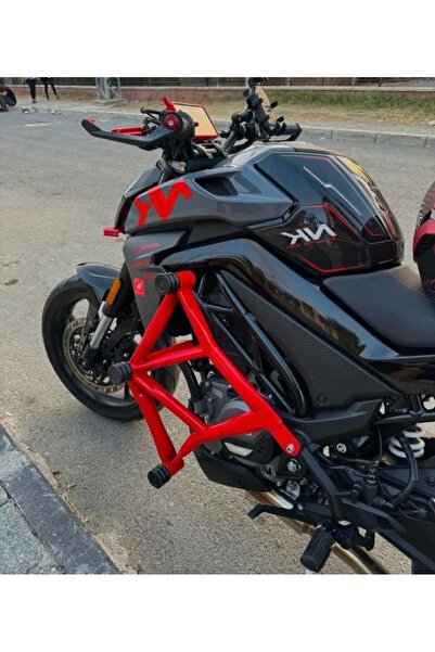 CF Moto NK 250 ÖN KORUMA ÖZEL ÜRETİM 6 TAKOZLU KIRMIZI