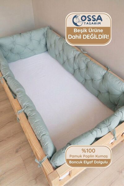 yasetex tasarım 90x190- Montessori ve Beşik İçin Buble Soft - 4 Kenar Koruma ...