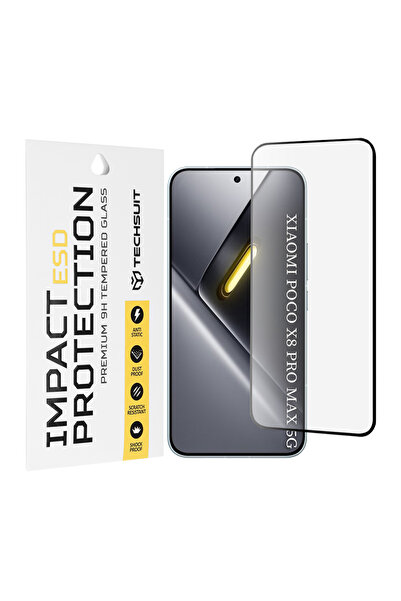Techsuit Folie protectie pentru Xiaomi Poco X8 Pro Max, Transparenta;Antisoc,...