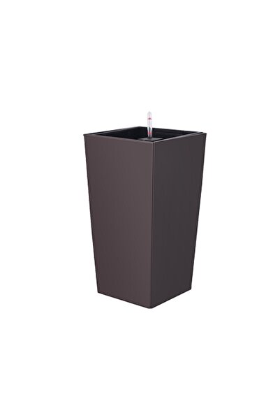Roberto Rossi Ghiveci inteligent H105x39x39 cm RobertoRossi Cubico cafea