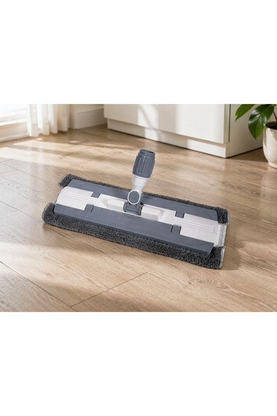 GATO SHOP MANDALLI MİKROFİBER TEMİZLİK SETİ PASLANMAZ TELESKOBİK SAPLI