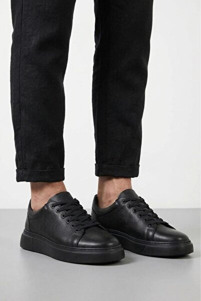 PİSAGOR Ps-581 Men's Genuine Leather Sneakers Sports Shoes