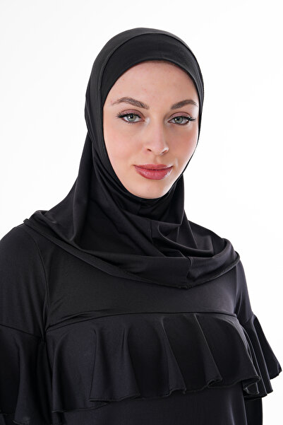 SEBOTEKS Εύκαμπτο υφασμάτινο μαντήλι που καλύπτει το λαιμό, χιτζάμπ, μαγιό, σ...