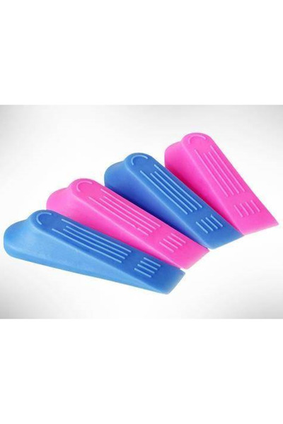 FırsatVar Renkli Plastik Kapı Stoperi Takozu 4 Adet Asorti