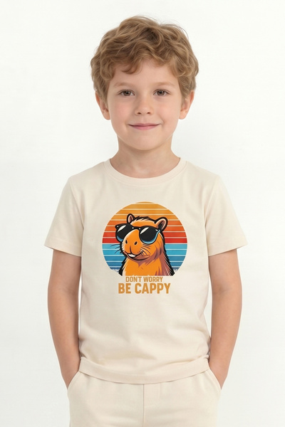 Modmey Παιδικό κοντομάνικο μπλουζάκι με στάμπα για αγόρια B19