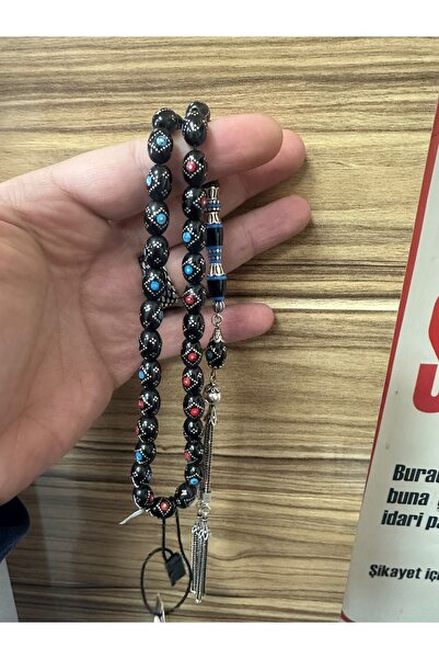 ÇELİKSİLVERTAKI Gümüş mercan firuze işlemeli Erzurum oltu