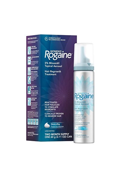 Rogaine for Women 5% Foam 2 Aylık kullanım