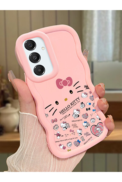 Hontinga Samsung Galaxy A16 Uyumlu Darbeye Dayanıklı Basit Pembe Silikon Tele...