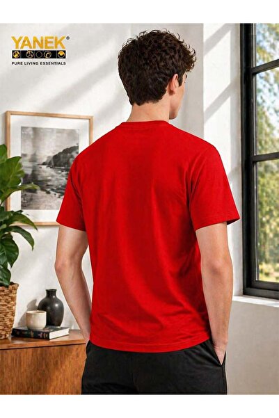 YANEK Round neck t-shirt, crew neck tee, casual t-shirt, unisex t-shirt
