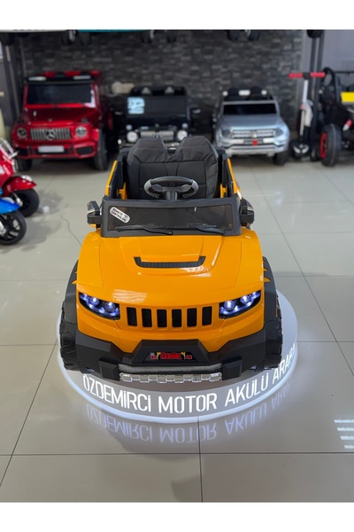 ÖZDEMİRCİ MOTOR AKÜLÜ ARABA DİSCOVERY 4 * 2 JEEP 12 VOLT ÇİFT MOTOR