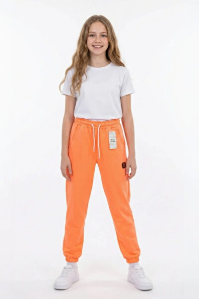 Merve Nur Tekstil High Quality Cotton 2-Thread Lightweight Ribbed Girls' Jogg...