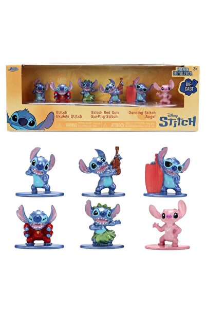 Jada Stitch Nano Metalfigs Die Cast 6’lı Diorama Figür Seti
