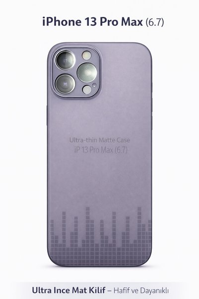 VRL حافظة رفيعة للغاية غير لامعة مصممة خصيصًا لهاتف iPhone 13 Pro Max مقاس 6....