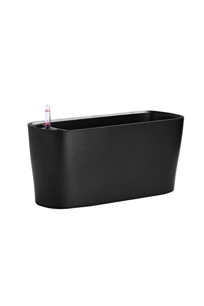 Roberto Rossi Jardiniera inteligenta L30xW12,5xH13 cm RobertoRossi Delta negr...