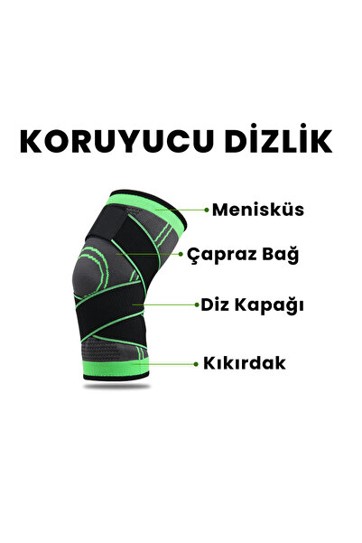 Beauty Collection Koruyucu Dizlik Menisküs ve Çapraz Bağ Yaralanma Önleyici İ...