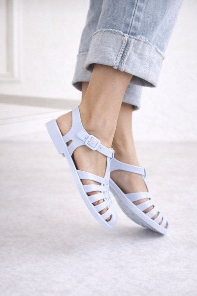 pangolix Jelly Belt Detail Women's Sandals