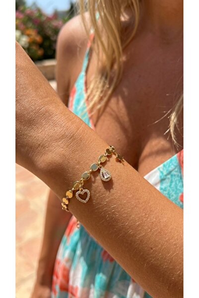 İNN JEWELLERY Steel Bracelet, Anti-Tarnish, Anti-Allergic, with Vip Figure (2...