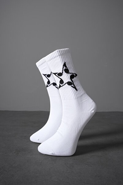 Slatra White Star Socks