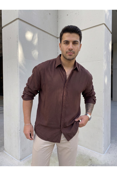 viperkombin Men's Modal Fabric Shirt Regular