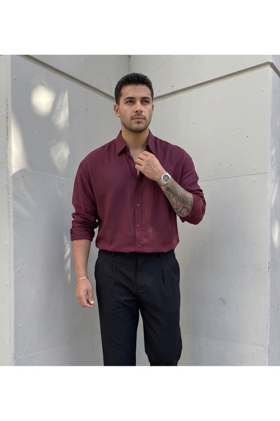 viperkombin Men's Modal Fabric Shirt Regular