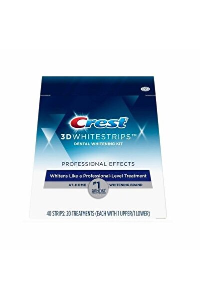 CREST 3D Λευκαντικές Ταινίες Δοντιών με Επαγγελματικά Αποτελέσματα, 20 Θεραπε...
