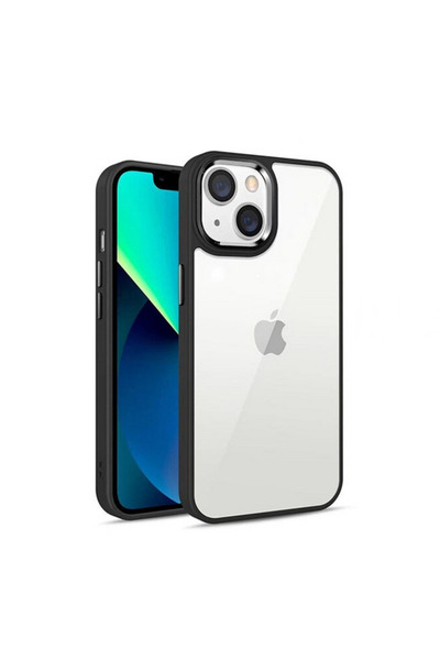 SEP Husă transparentă TPU+PC pentru Samsung Galaxy S23 Plus, Negru