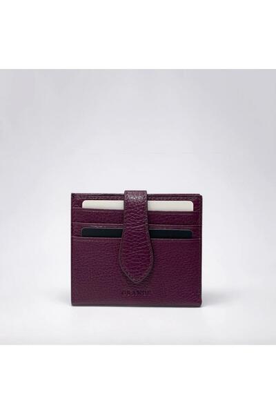 Grande Θήκη κάρτας πορτοφολιού από γνήσιο δέρμα