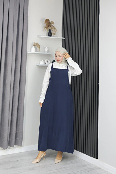 TATULA Gabardine Gilet with Rope Straps