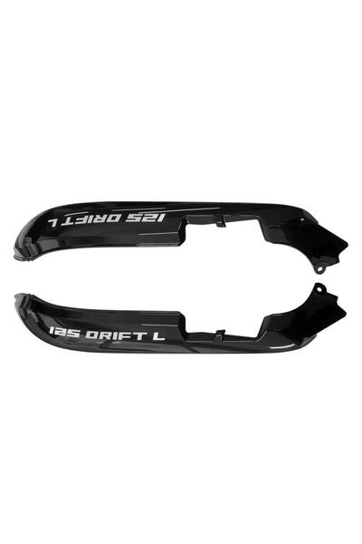 GMS MONDİAL Drift L 125 Sele Altı Yan Grenaj Takımı Siyah