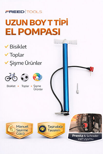 FREED TOOLS büyük boy Lastik Hava Şişirme Pompası Motor-bisiklet-top-bot-havuz