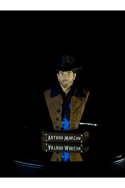 shop Arthur Morgan Büst Figür 12 Cm El Boyama Koleksiyon Dekor Hediye 3D Baskı
