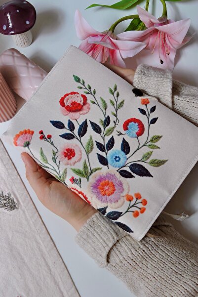 Nova Crafts Floral Printed Book Notebook Cover / A5 Size Protector (Not Embro...