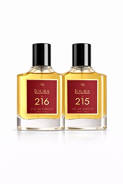 Loura Perfumes Σετ Αρώματος Eau de Parfum Loura Αρ. 216 + Αρ. 215, 2 x 50 ml ...