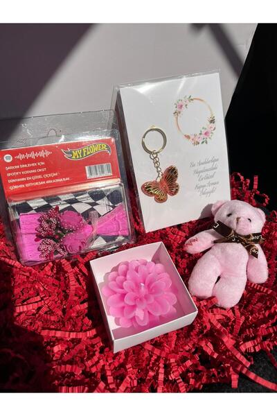 betüslesin Sevgiliye Hediye Kutusu - Arkadaşa Hediye Kutusu , mini buket, ayıcık
