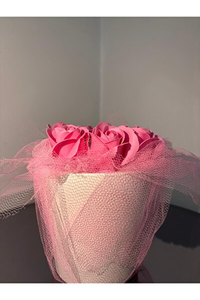 ARMAĞANİKA Anneler Günü Özel Pembe Gül Aranjmanı – Tül Detaylı Şık Hediye 🌸💗
