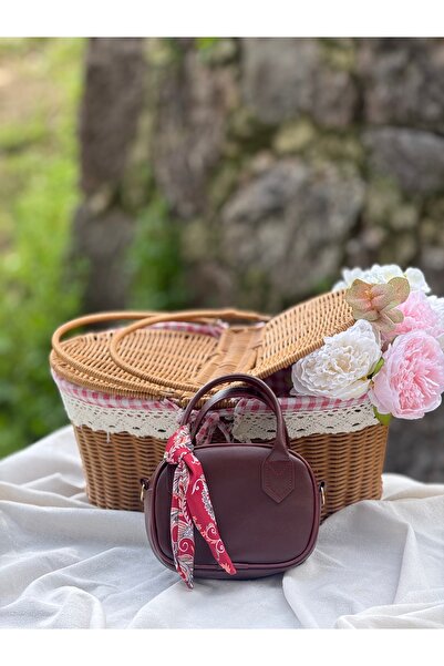 MEC BAG&CO Geantă de mână mini bordeaux