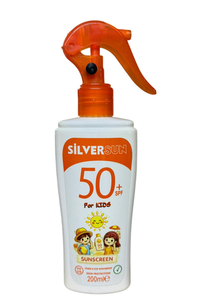 Sılversun SPF50+ SPREY ÇOCUK GÜNEŞ KREMİ TRİGER
