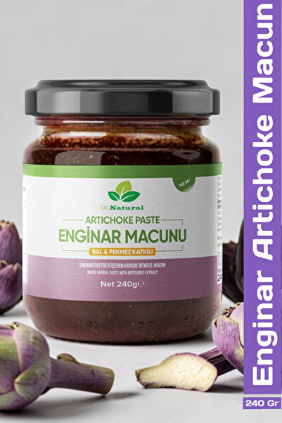 DRNATURAL Enginar ve Karahindiba İçeren Bal ve Pekmez Katkılı Macun
