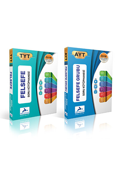 paraf yayınları TYT FELSEFE-AYT FELSEFE GURUBU SORU KÜTÜPHANESİ SETİ