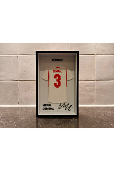 CASEY STORE Özel Tasarım Türkiye Milli Takım Merih Demiral Forma Tablosu - 3 ...