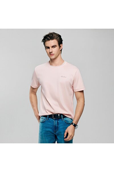 Giordano Men's Slim Fit Liquid Touch Cotton Tee