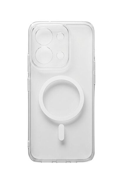 ADR Phone Accessories Redmi Note 13 Pro 5G MagSafe Uyumlu Şeffaf Mika Sert Kı...